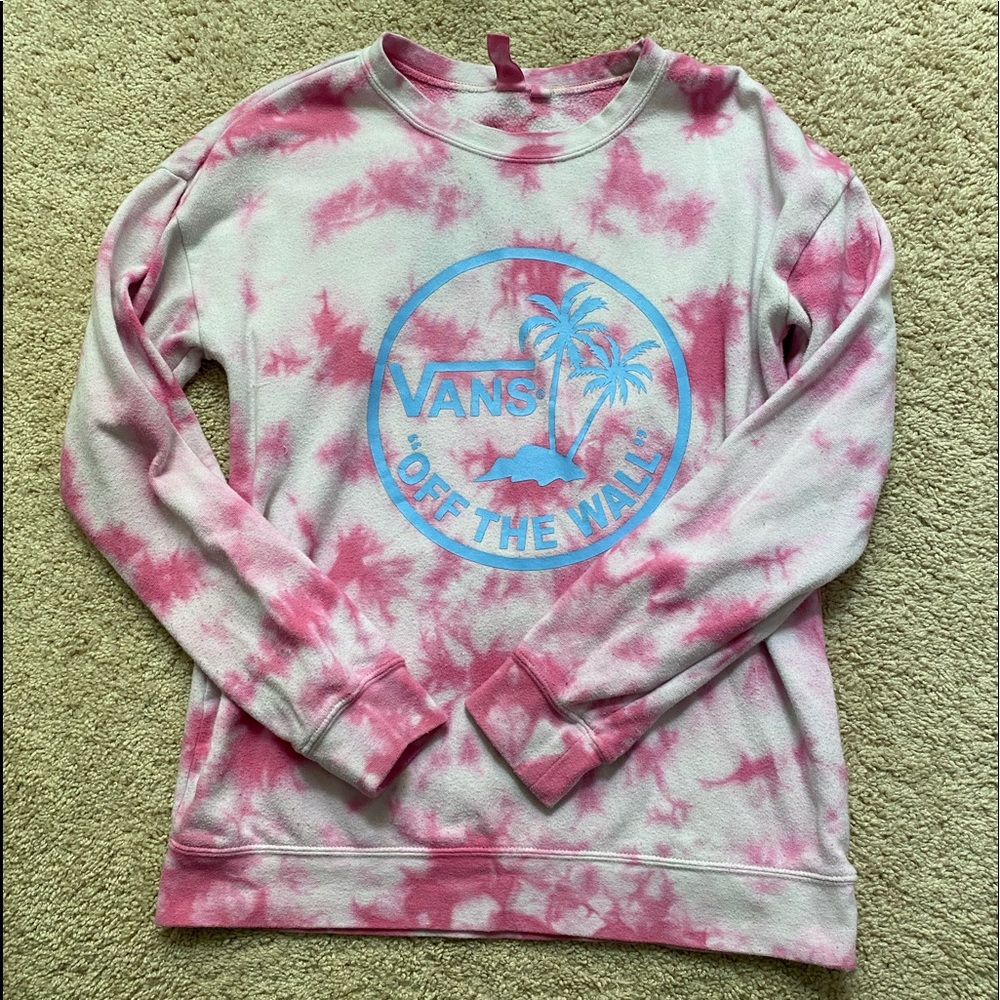 Pink vans sweatshirt
